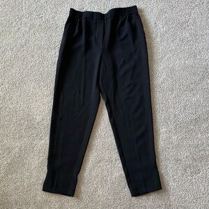 Anthropologie The Essential Pull-On Trouser Black Size XS